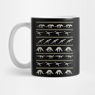 Dinosaurs Ugly Sweater Mug